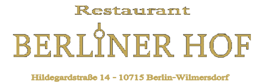 Restaurant Berliner Hof